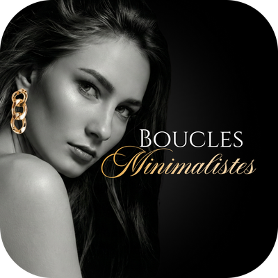Boucles Minimalistes  Bijoux Élégants